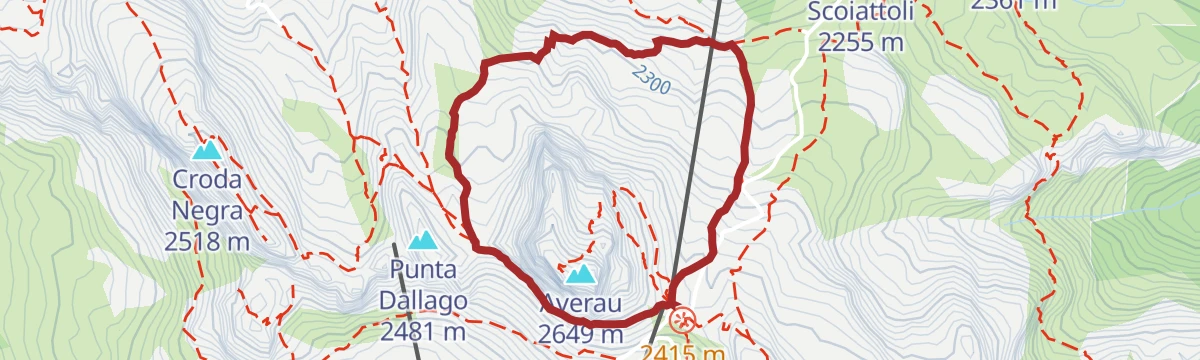 Trench path